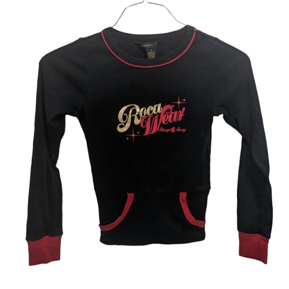 Y2K RocaWear Sleep&Sexy Pajama Top S